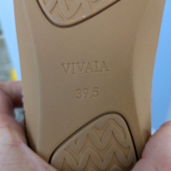 Vivaia Women's Square Toe Margot Mary Jane Ballet Flat Snakeskin Size 39.5 8.5 - Picture 9 of 9